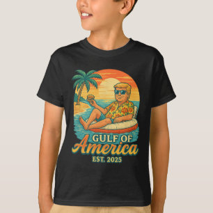 Funny Trump Shirt Gulf Of Us America Est 2025