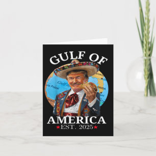 Funny Trump Shirt Gulf Of Us America Est 2025 _1  Card