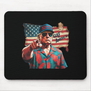Funny Trump Shirt Gulf Of Us America Est 2025 2  Mouse Pad