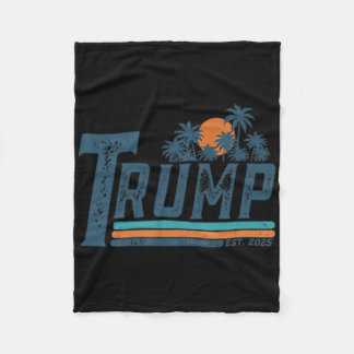 Funny Trump Shirt Gulf Of Us America Est 2025 (2 S Fleece Blanket