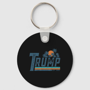 Funny Trump Shirt Gulf Of Us America Est 2025 (2 S Key Ring