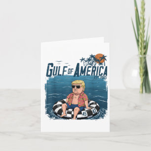 Funny Trump Shirt Gulf Of Us America Est 2025 4th Card