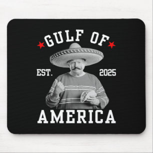 Funny Trump Shirt Gulf Of Us America Funny Donald Mouse Pad