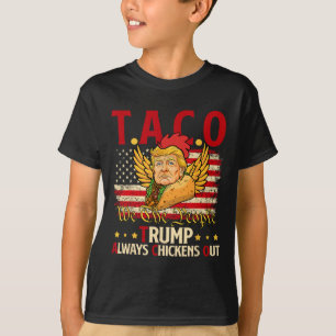 Funny Trump Taco Joke Anti Trump Protest Tee 2