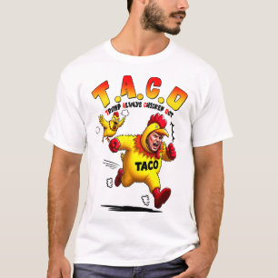 Funny Trump Taco Joke Anti Trump Protest Tee _2
