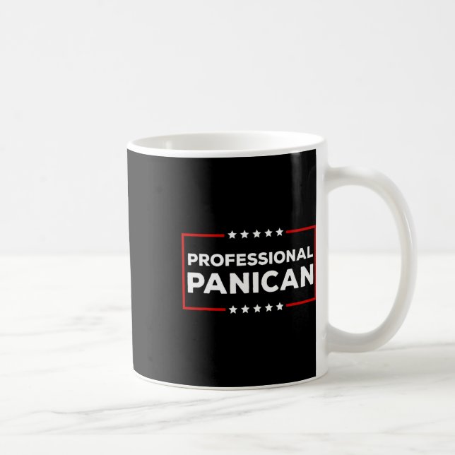Funny Trump Tariffs Professional Panican  Coffee Mug (Right)