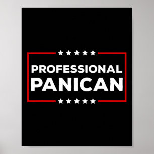 Funny Trump Tariffs Professional Panican Poster
