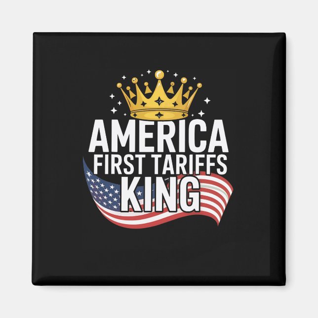 Funny Trump Tariffs Work Stock Market Pump Tariff  Magnet (Front)