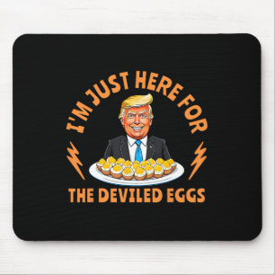 Funny Trump Thanksgiving I'm Just Here For The Dev Mouse Pad