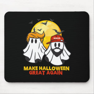 Funny Trump Vance Ghost Mega Hat Make Halloween Gr Mouse Pad