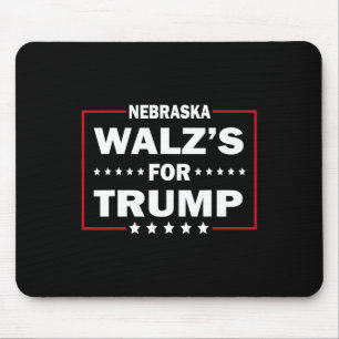 Funny Trump Vance W's For Trump Nebraska Men And W Mouse Pad