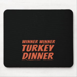 Funny Trump Winner Turkey Dinner Thanksgiving Dadd Mouse Pad