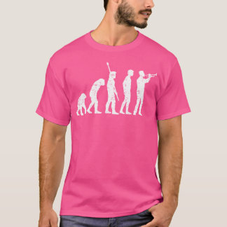 Funny Trumpet Player Graphic Trumpeter I Evolution T-Shirt