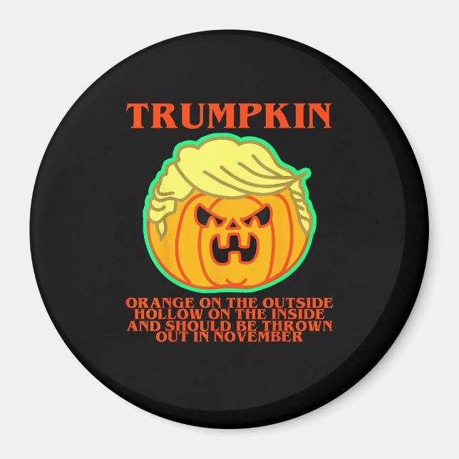Funny Trumpkin Magnet (Front)