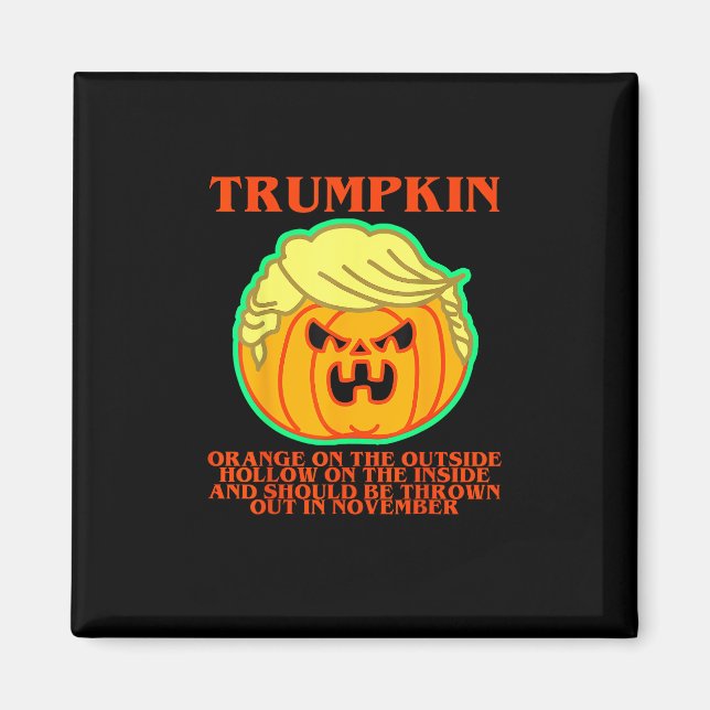 Funny Trumpkin Magnet (Front)