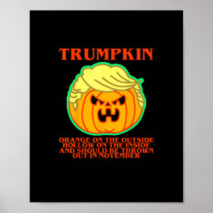Funny Trumpkin Poster