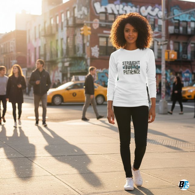 Funny tshirts, Straight Outta Patience T-Shirt (Creator Uploaded)