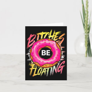 Funny Tubing es Be Floating Summer Float Card