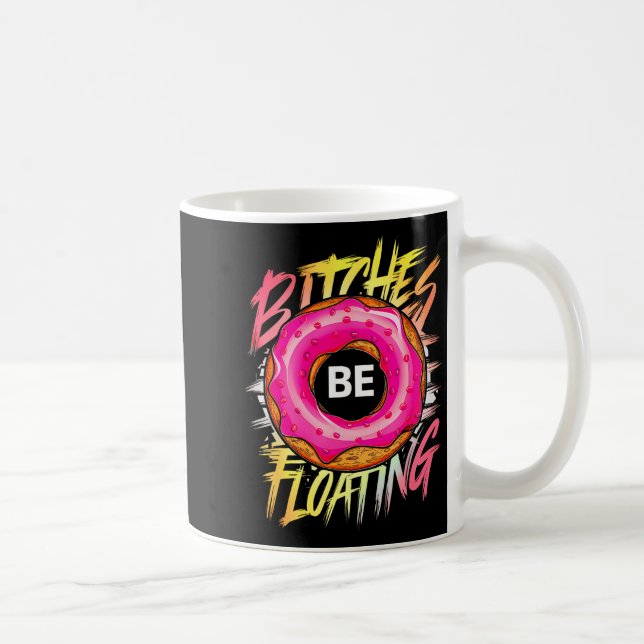 Funny Tubing es Be Floating Summer Float Coffee Mug (Right)