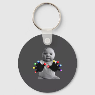 Funny Tuff Baby Ai Gloving Meme Key Ring