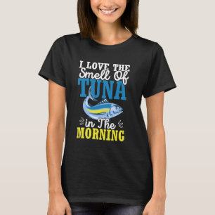 Funny Tuna Fishing Art For Men Grandpa Bluefin Tun T-Shirt