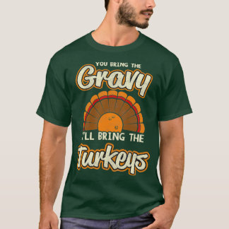 Funny Turkey Bowling Bowling Bowler T T-Shirt