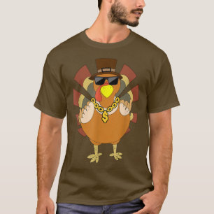 Funny Turkey Day Blessed Thanksgiving Dinner Cool T-Shirt