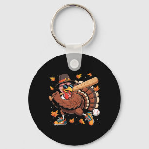 Funny Turkey Sell Game Day Thanksgiving Men Boy Ki Key Ring