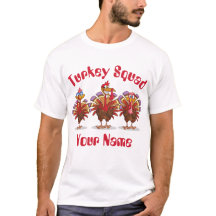 Funny Turkey Squad T-Shirt