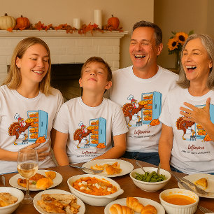 Funny Turkey Thanksgiving Leftovers Food Lovers T-Shirt