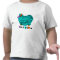 Funny Turquoise Ram Chinese New Year Zodiac Baby T