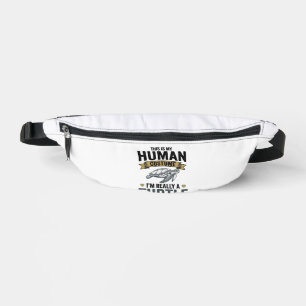 Funny Turtle Costume Vintage Engraving Design_1 Bum Bags