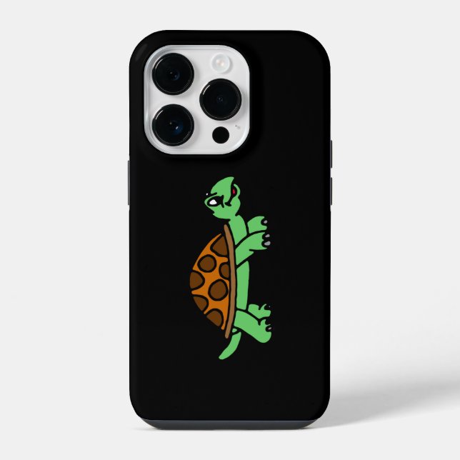 Funny Turtle iPhone Case (Back)