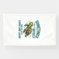 Funny Turtle Talking To Myself Vintage Shirt Desig