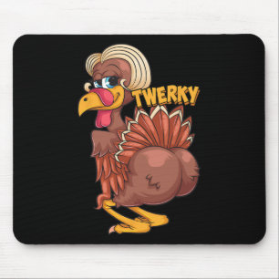 Funny Twerky Dance Cute Love Twerk Dancing Thanksg Mouse Pad