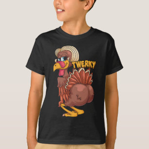 Funny Twerky Dance Cute Love Twerk Dancing Thanksg T-Shirt