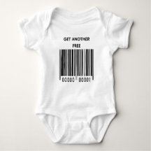 Funny twin baby bodysuit