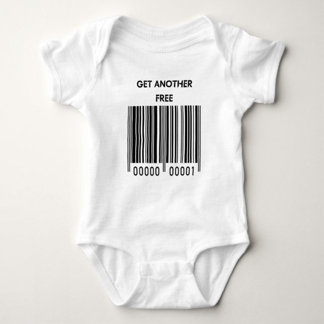 Funny twin baby bodysuit (Front)