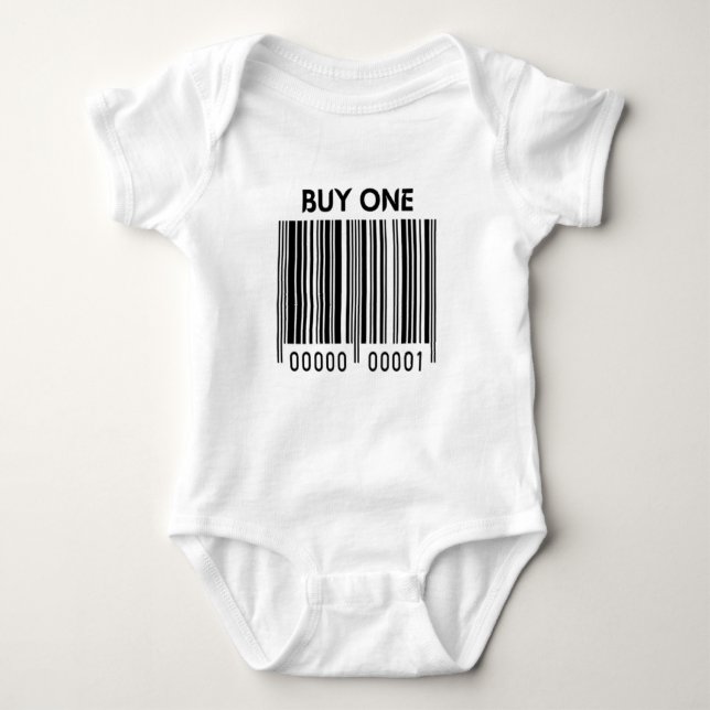 Funny twins baby bodysuit (Front)