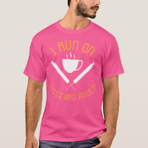 Funny Type 1 Diabetes Diabetes Running S T-Shirt