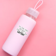 Funny Typography Didn't Win The Lottery Sticker