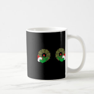 Funny Ugly Christmas Matching Couple Chest Design Coffee Mug