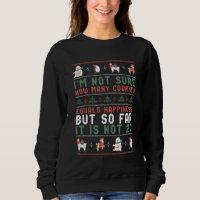 Funny Ugly Christmas Sweater Cookies and Happiness