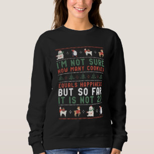 Funny Ugly Christmas Sweater Cookies and Happiness