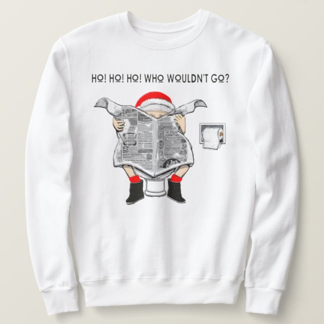 Funny Ugly Christmas Sweater Shirt (Design Front)