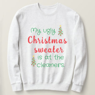 Funny Ugly Christmas Sweater Tree Sweatshirt