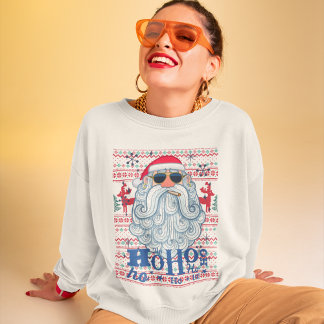 Funny Ugly Christmas Sweater: Xmas Santa Humour Sweatshirt