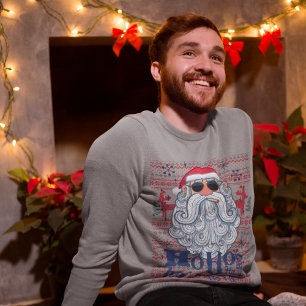 Funny Ugly Christmas Sweater: Xmas Santa Humour Sweatshirt