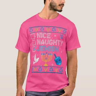 Funny Ugly Hanukkah Sweater Chanukah Jew Nice Naug