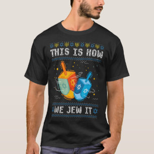 Funny Ugly Hanukkah Sweater This Is How We Jew It